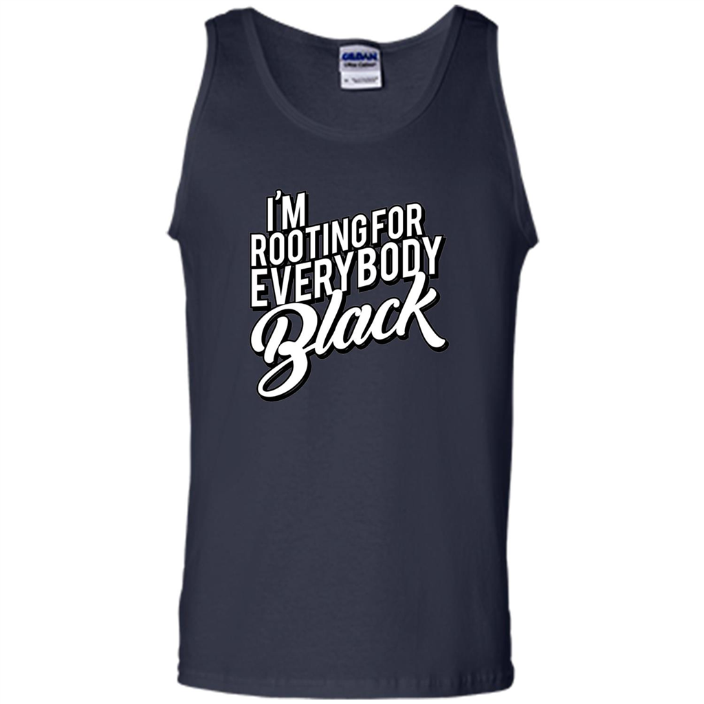 I'm Rooting For Everybody Black T Shirt Navy