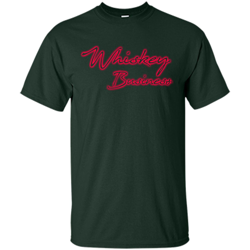Whiskey Lover T-shirt Whiskey Business Forest Green