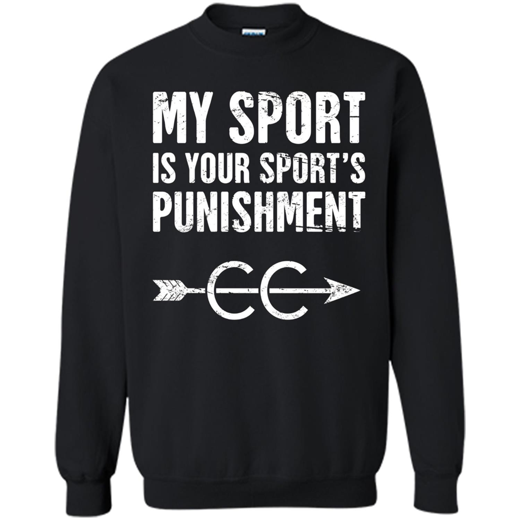 My Sport Is Your Sport's Punishment T-shirt Black