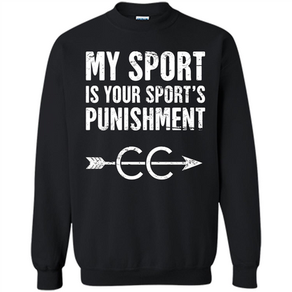 My Sport Is Your Sport's Punishment T-shirt Black