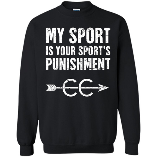 My Sport Is Your Sport's Punishment T-shirt Black