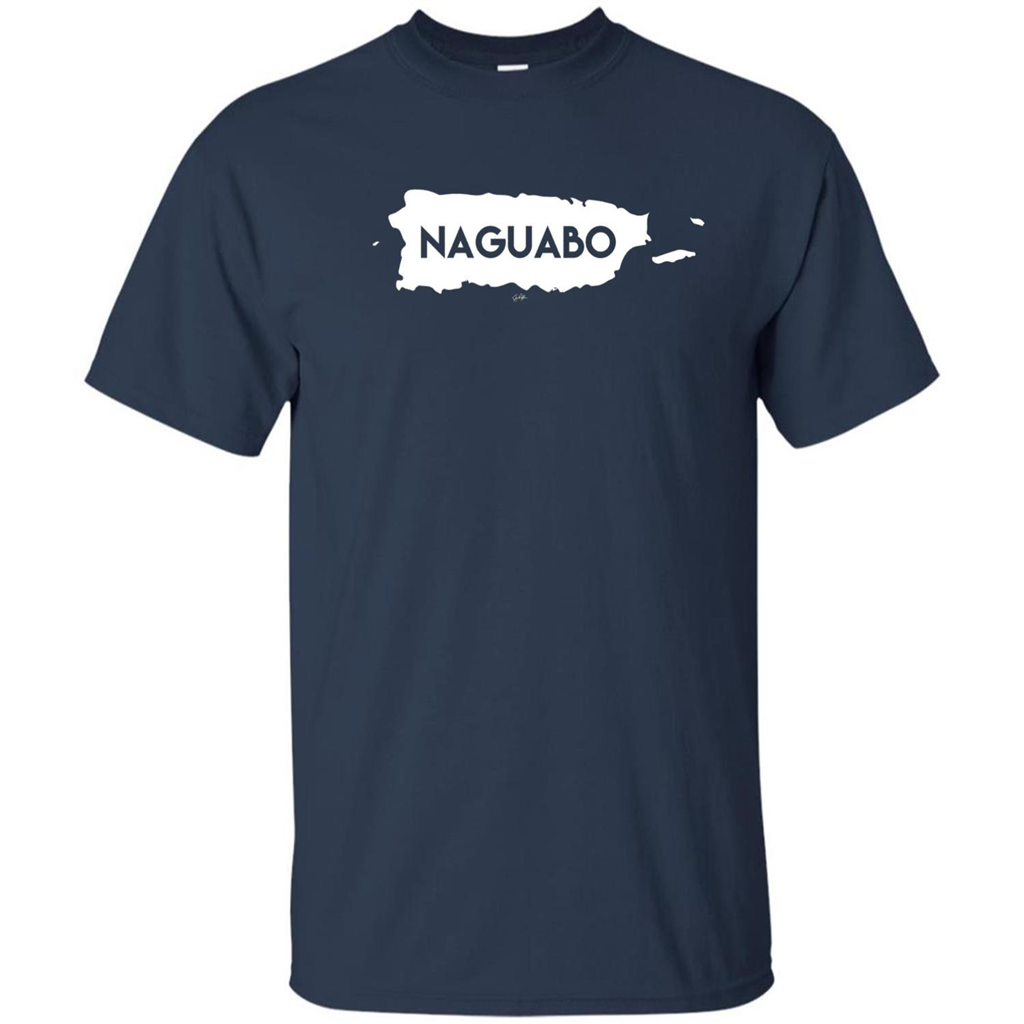 Naguabo Boricua Puerto Rican Jibaro Pride T-shirt Navy