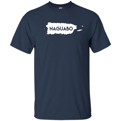 Naguabo Boricua Puerto Rican Jibaro Pride T-shirt Navy