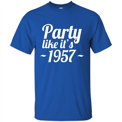 Party Like It's 1957 T-shirt Royal