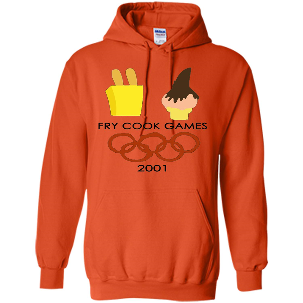 Fry Cook Games T-shirt Orange