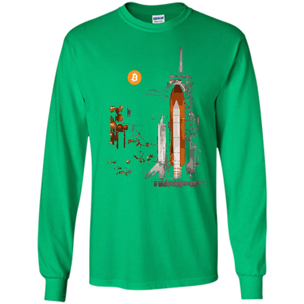 Bitcoin T-Shirt Crypto Shirt Blockchain T-shirt Moon Irish Green