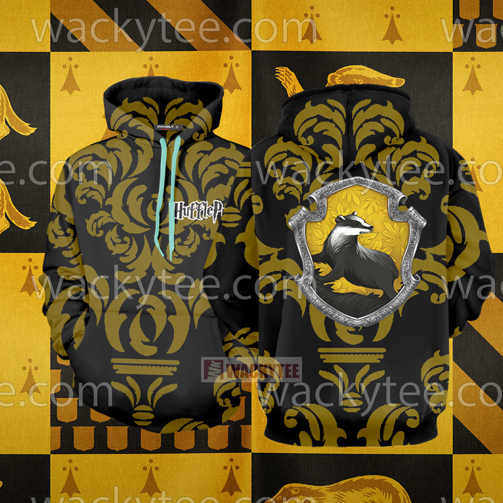 Loyal Like A Hufflepuff Harry Potter New Collection 3D Hoodie