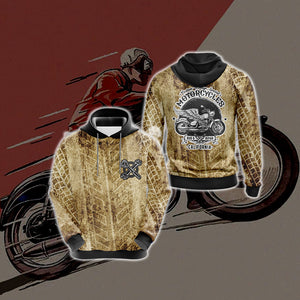 Custom Vintage Special Motorcycle Unisex 3D Hoodie