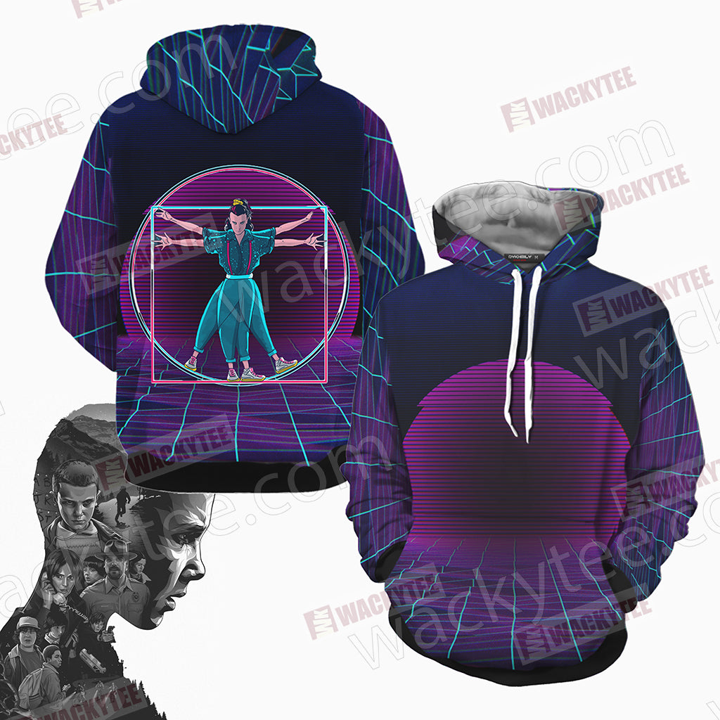 Stranger Things Unisex 3D Hoodie