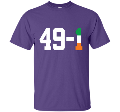 Ireland Boxing MMA 49-1 T-shirt Purple