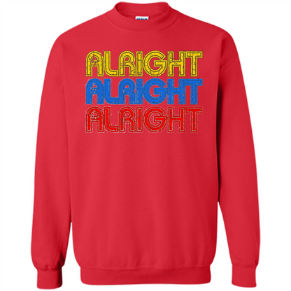 Alright Alright Alright T-shirt Red