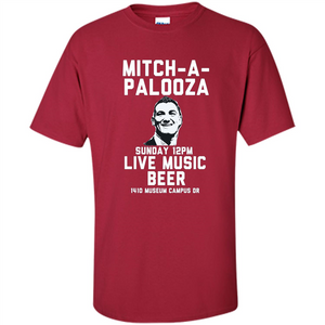 Mitch-a-palooza Live Music Beer T-shirt