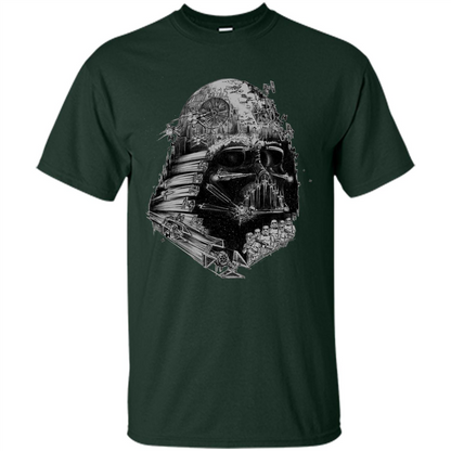 Movie T-shirt Darth Vader Build The Empire Graphic T-shirt Forest Green