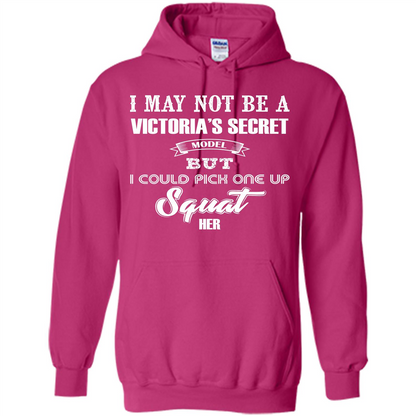 Gym Woman T-shirt I May Not Be A Victoria_Ñés Secret Model But I Could Pick One Up Squat Her Heliconia
