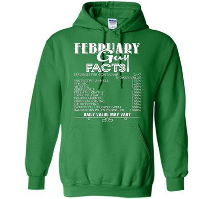 February Guy Facts T-shirt Irish Green