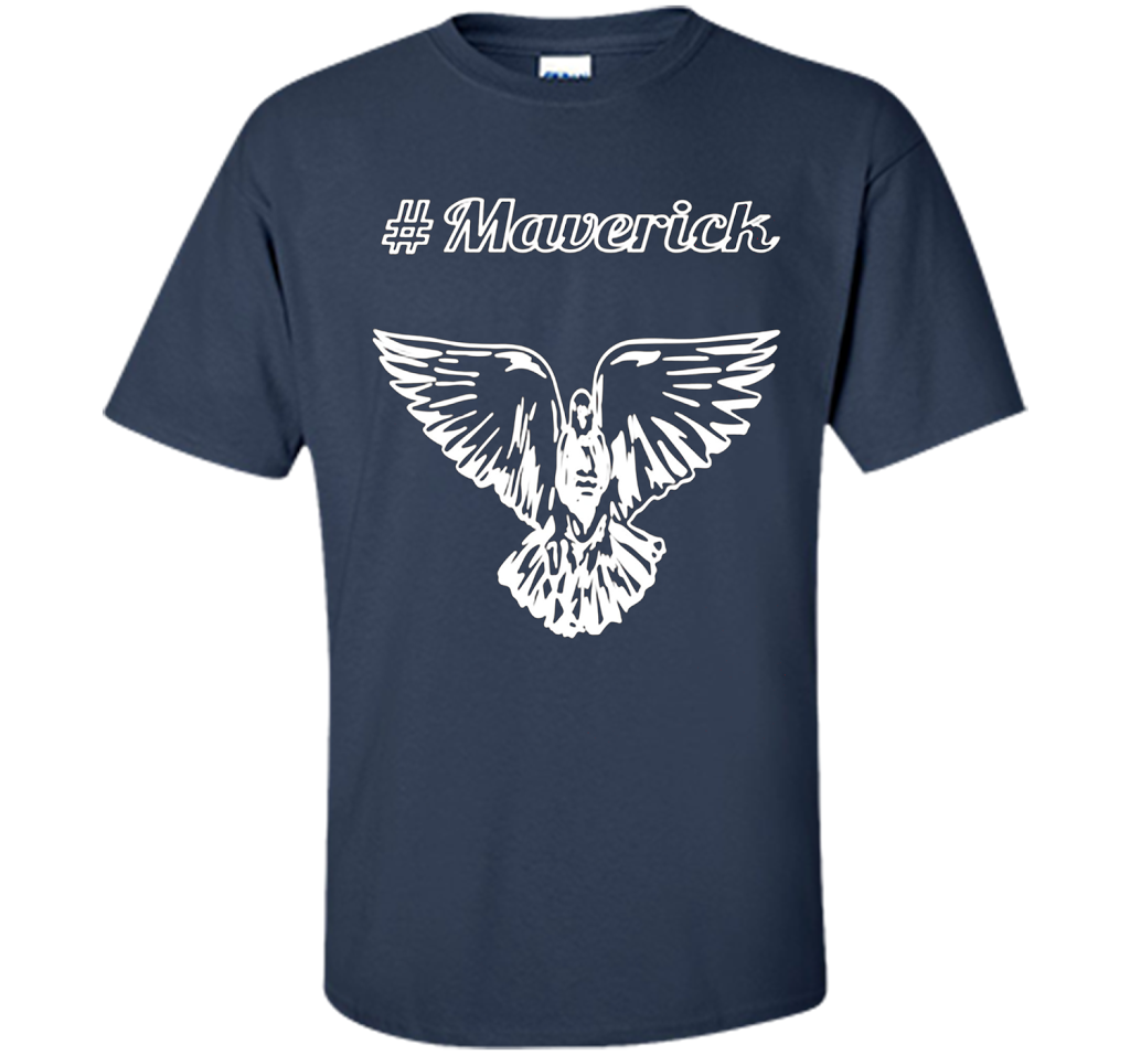Vibrant T-Shirt Be A Maverick T-shirt Navy