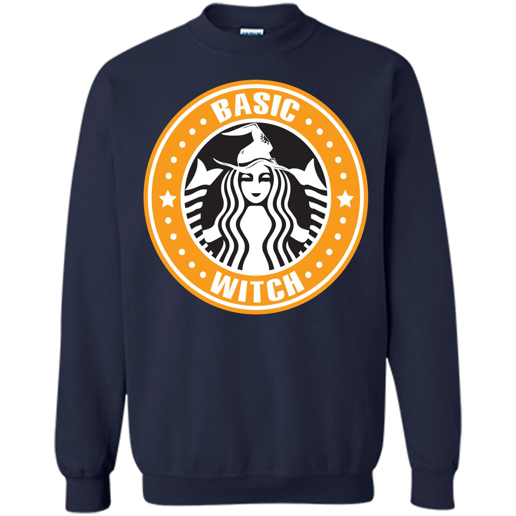 Halloween T-shirt Basic Witch T-shirt Navy