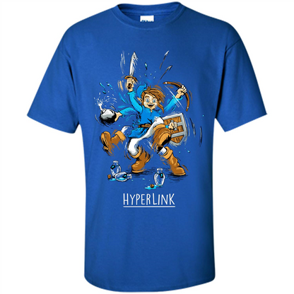 Gamer T-shirt HyperLink Royal