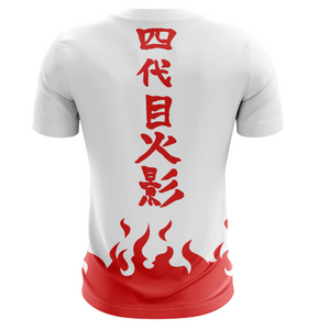 Naruto Namikaze Minato Cosplay Unisex 3D T-shirt
