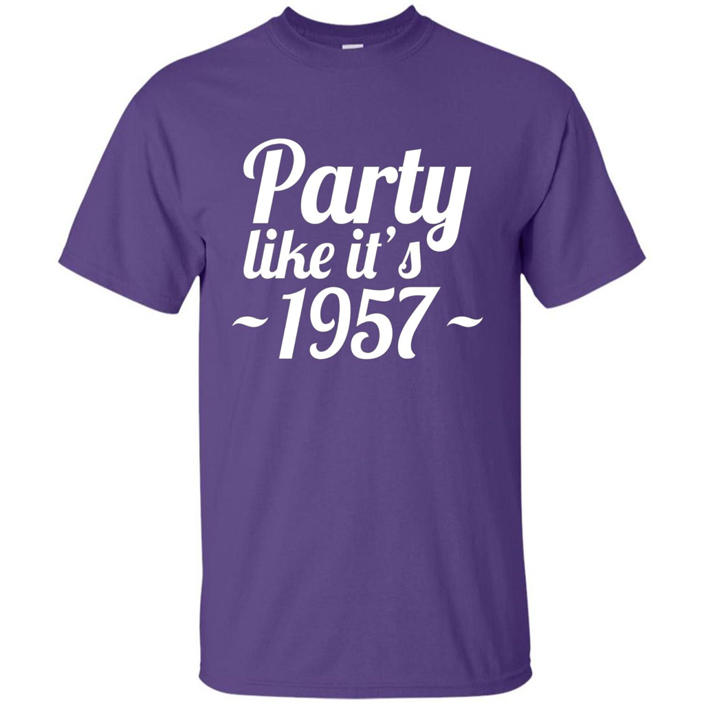 Party Like It's 1957 T-shirt Purple