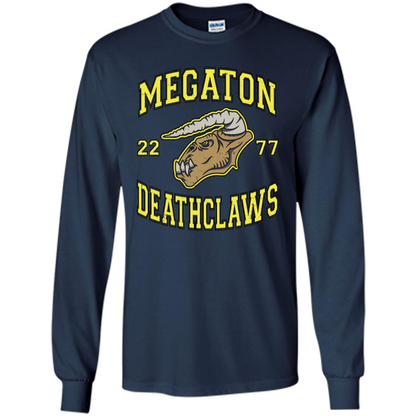 Megaton Deathclaws 2277 T-shirt Navy
