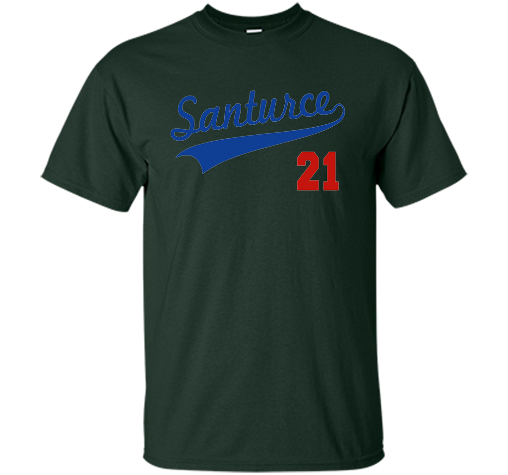 Santurce 21 Puerto Rico Baseball T-shirt Forest Green