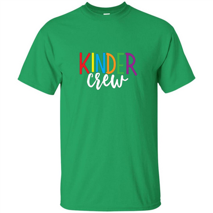 Cute Kindergarten Teacher Team T-Shirt Irish Green