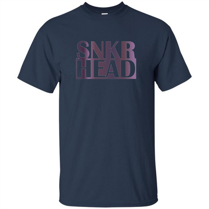 Sneaker Head Eggplant Foams T-shirt Foamposite SNKB HEAD Navy