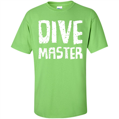 Dive Master T-shirt Lime