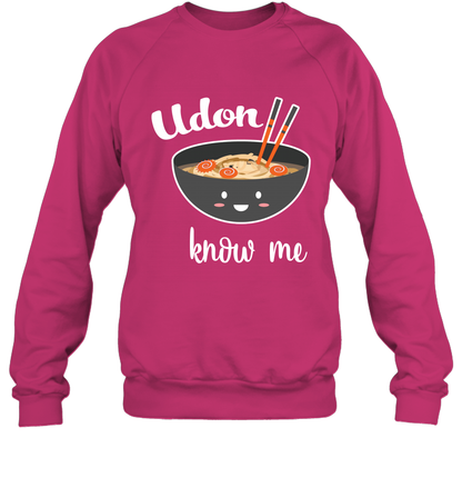 Udon Know Me Japanese Curry Shirt Sweatshirt Sweatshirt Heliconia