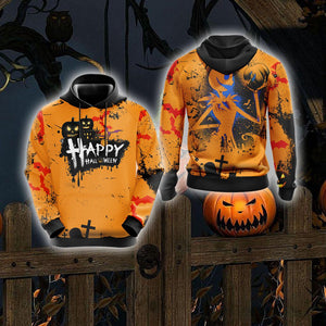 Happy Halloween Unisex 3D Hoodie