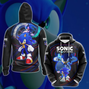 Sonic Frontier Video Game 3D All Over Printed T-shirt Tank Top Zip Hoodie Pullover Hoodie Hawaiian Shirt Beach Shorts Jogger