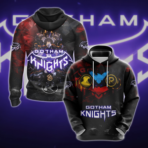 Gotham Knights 3D All Over Print T-shirt Tank Top Zip Hoodie Pullover Hoodie Hawaiian Shirt Beach Shorts Jogger Hoodie S 