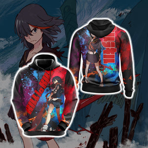 Kill La Kill - Matoi Ryuuko Unisex 3D Hoodie