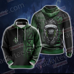 Harry Potter - Slytherin House Wacky Style New Unisex 3D Hoodie