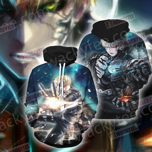 One Punch Man Genos 3D Hoodie