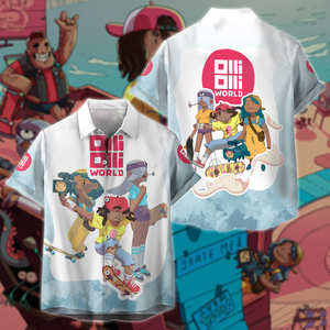 OlliOlli World 3D All Over Print T-shirt Tank Top Zip Hoodie Pullover Hoodie Hawaiian Shirt Beach Shorts Jogger Hawaiian Shirt S 
