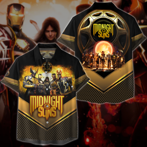 Midnight Suns Video Game 3D All Over Printed T-shirt Tank Top Zip Hoodie Pullover Hoodie Hawaiian Shirt Beach Shorts Jogger Hawaiian Shirt S 