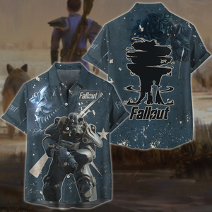 Fallout 4 Video Game 3D All Over Printed T-shirt Tank Top Zip Hoodie Pullover Hoodie Hawaiian Shirt Beach Shorts Jogger Hawaiian Shirt S 