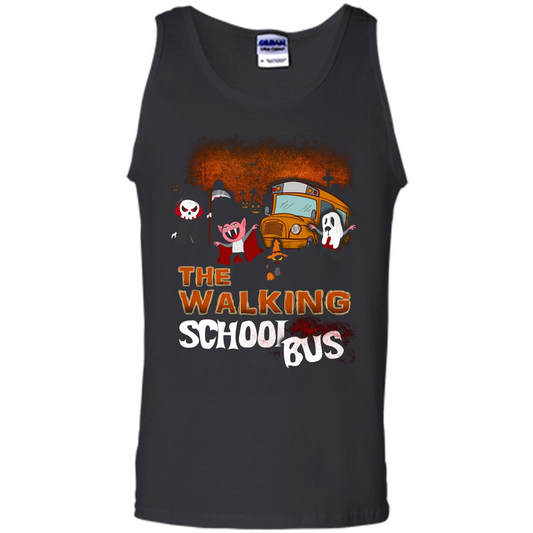 Halloween T-shirt The Walking School Bus T-shirt Black
