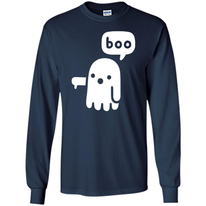 Ghost Of Disapproval T-shirt Boo Navy