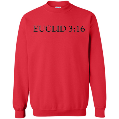 Euclid 3:16 T-shirt Red