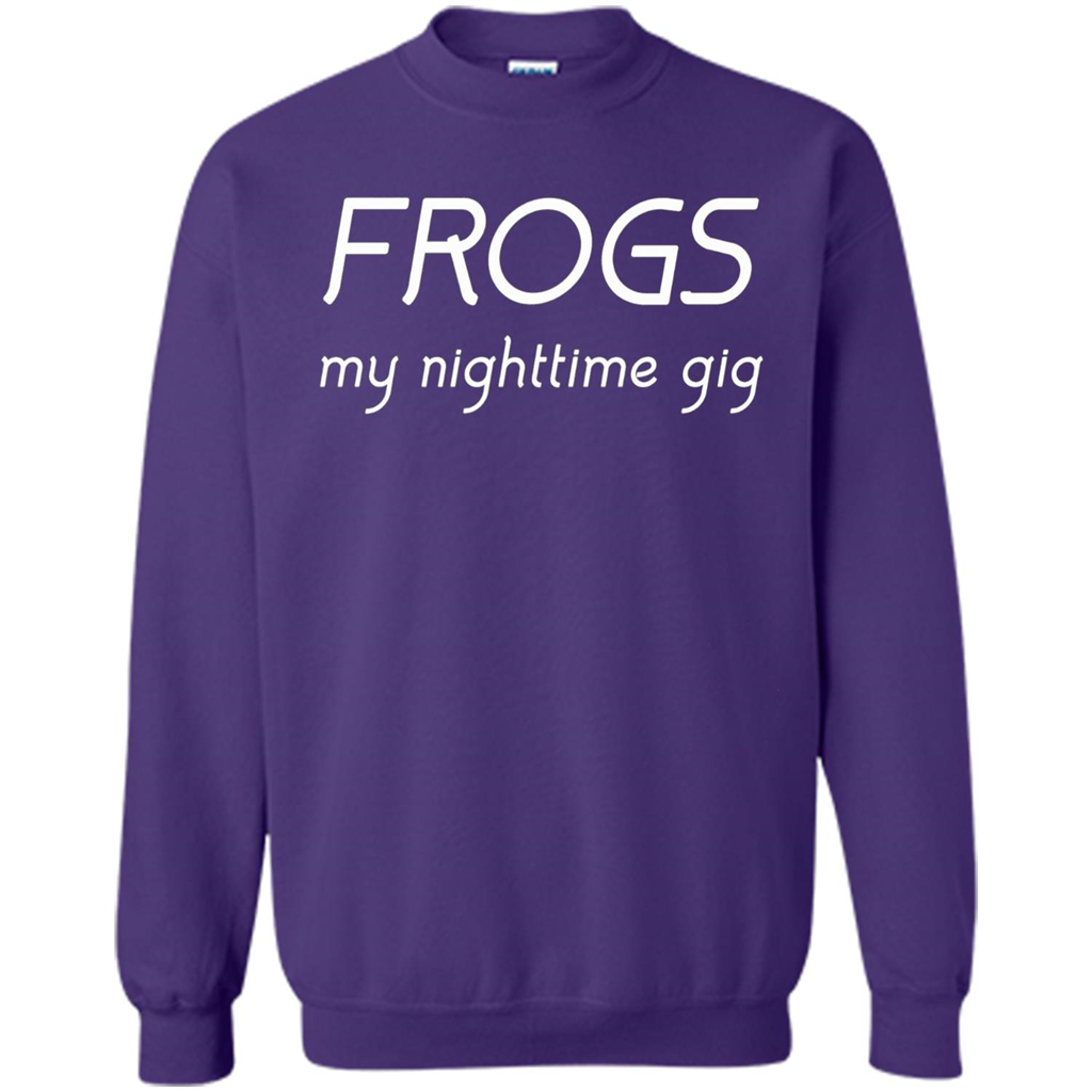 Frogs My Nighttime Gig T-shirt Orange