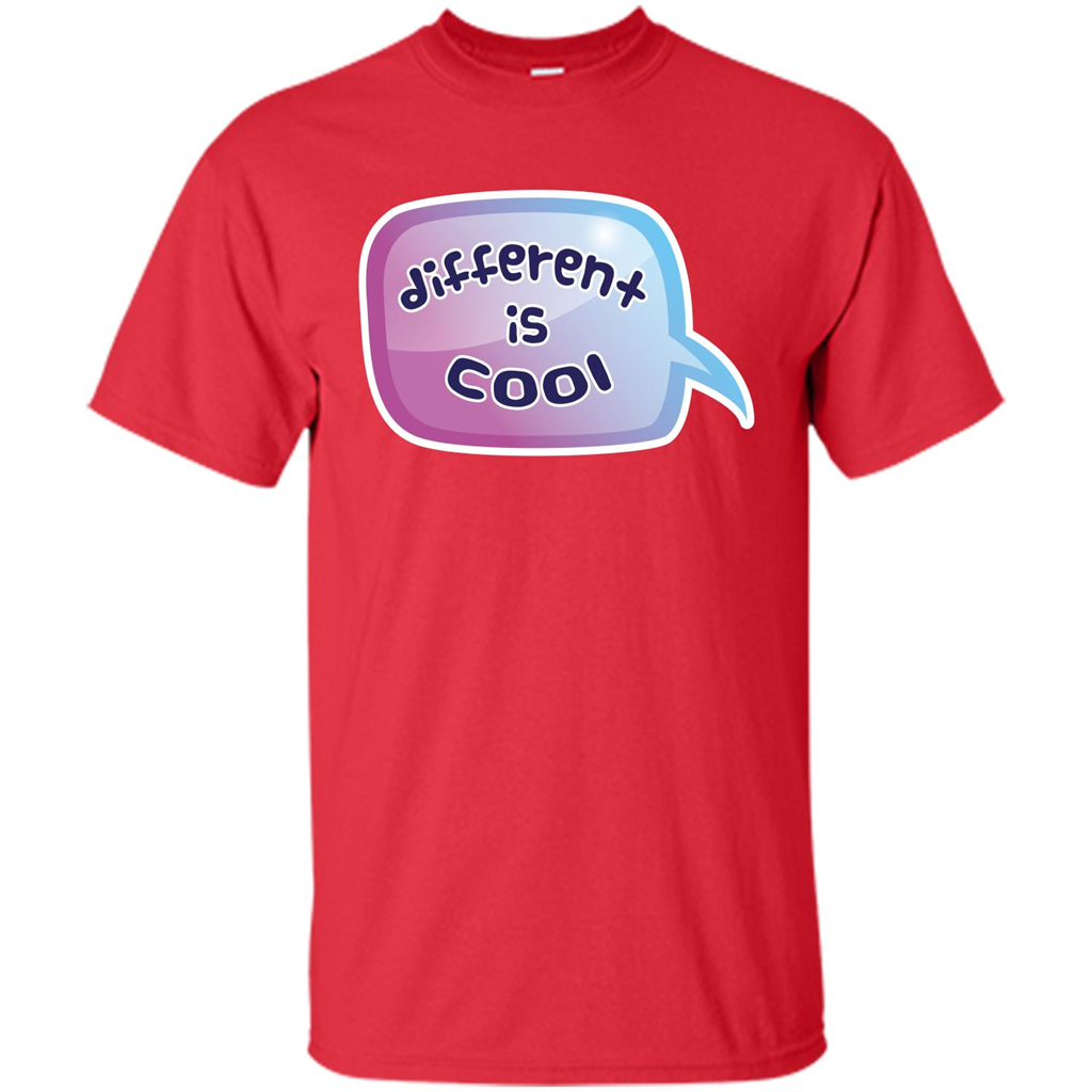 Lifestyle T-shirt Different is Cool T-shirt Red