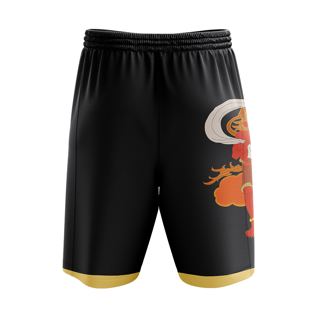 Tekken Heihachi Mishima Cosplay Beach Shorts