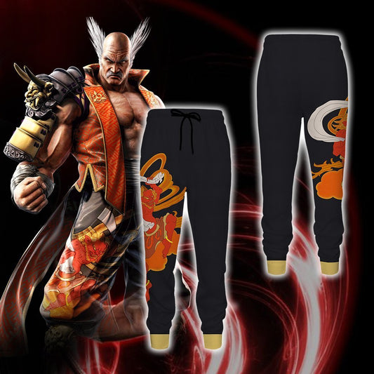 Tekken Heihachi Mishima Cosplay Jogging Pants