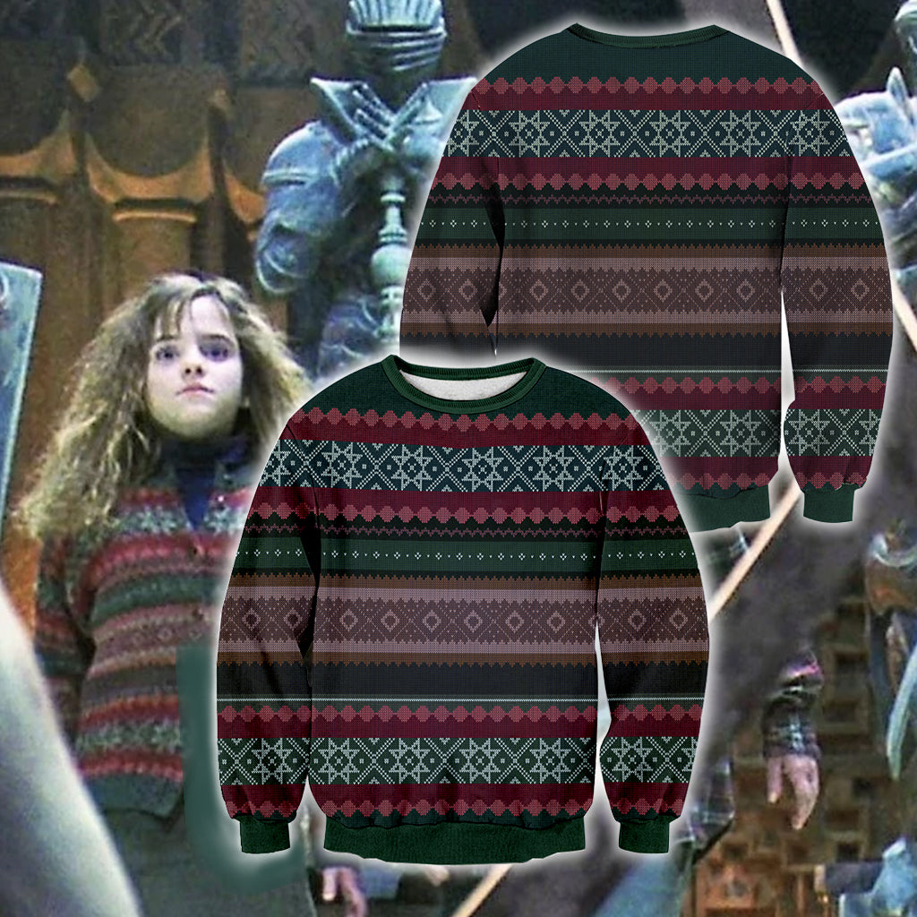 Harry Potter And The Philosopher's Stone Hermione Cosplay 3D Sweater
