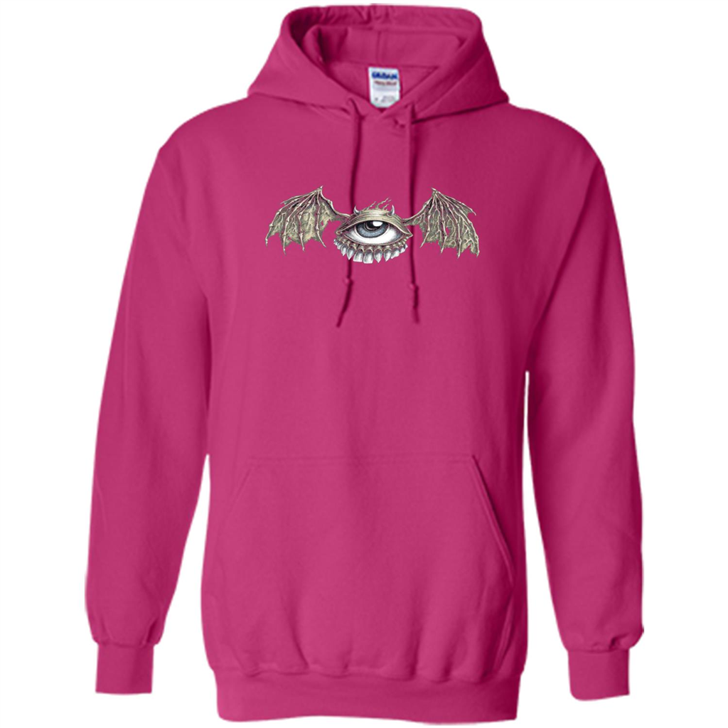 Eyebat T-shirt Scary Halloween Tshirt Heliconia
