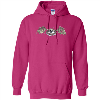 Eyebat T-shirt Scary Halloween Tshirt Heliconia