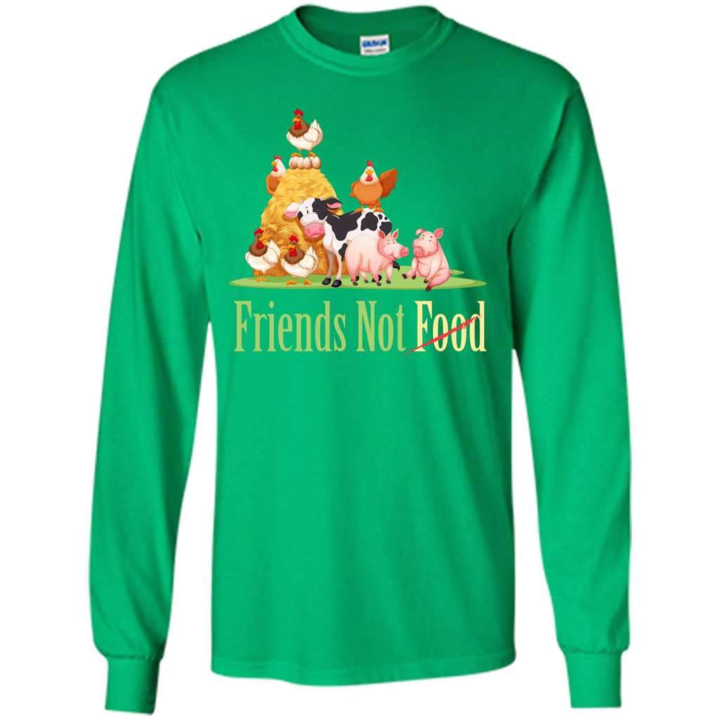 Animal T-shirt Friends Not Food T-shirt
